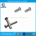 Stock JIS B 1213 Aço Inoxidável Pan Head Solid Rebites